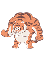 Muscletiger portrait