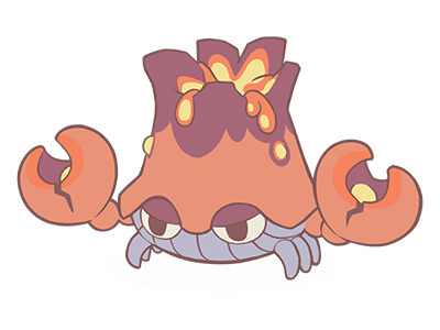 Volcrab portrait