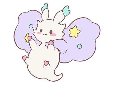 Flufferfly portrait
